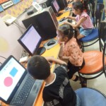 "Our little champs are exploring technology in fun computer classes at Champs Foundation Preschool & Day Boarding!" "Preschoolers learning basic computer skills in a fun class at Champs Foundation Preschool & Day Boarding."