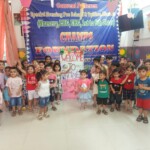 "Our little champs are making the most of their summer with exciting activities, games, and learning at Champs Foundation Preschool & Day Boarding's Summer Camp!" "Preschoolers enjoying fun activities at the Summer Camp organized by Champs Foundation Preschool & Day Boarding."