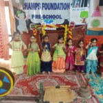 "Our little champs are celebrating Teej with joy, learning about the festival’s traditions and enjoying colorful activities at Champs Foundation Preschool & Day Boarding! "Preschoolers celebrating Teej Festival with colorful decorations, traditional activities, and fun celebrations at Champs Foundation Preschool & Day Boarding